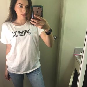 Pink Victoria secret t shirt